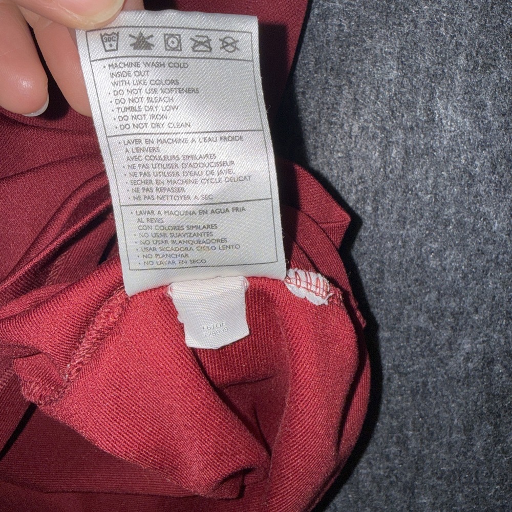Nike Men's XL Red Golf Polo Shirt‎ Dri-Fit UV Performance Short Sleeve Athletic - Picture 6 of 9